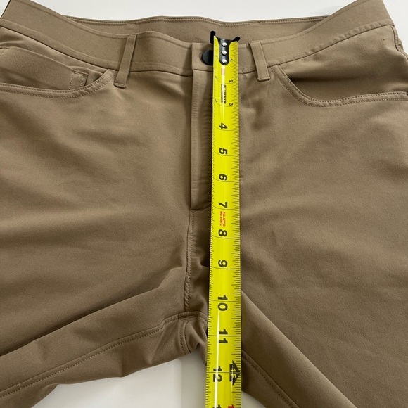 Public Rec Brown Straight Leg Pants Size 30 / 34 - Picture 8 of 12